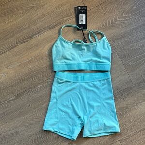 Bo & Tee - teal set never worn size small